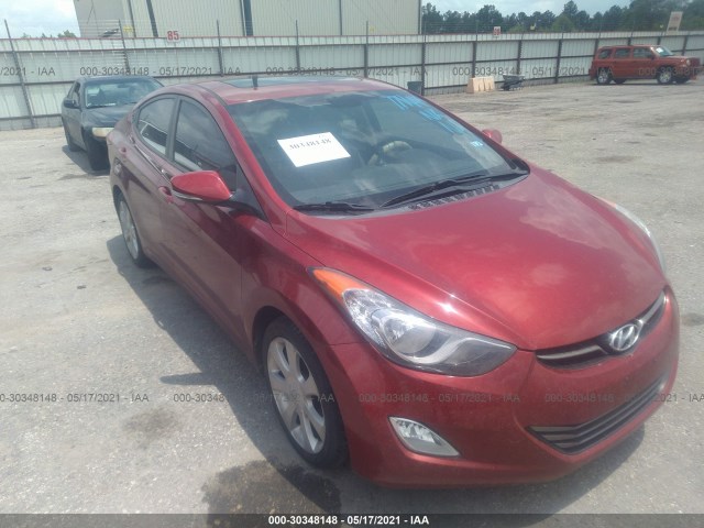 hyundai elantra 2011 kmhdh4ae7bu130411