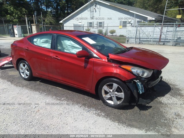 hyundai elantra 2011 kmhdh4ae7bu141554