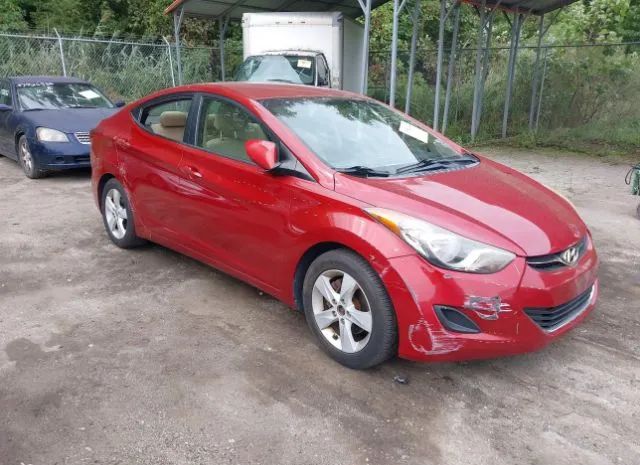 hyundai elantra 2011 kmhdh4ae7bu148181