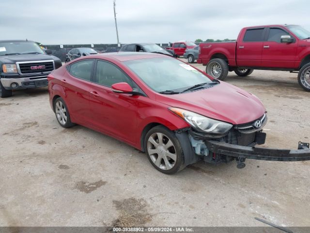 hyundai elantra 2011 kmhdh4ae7bu165093