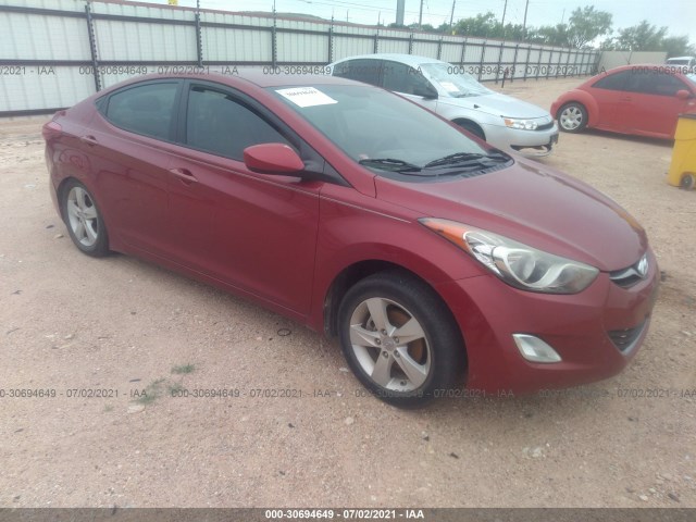 hyundai elantra 2012 kmhdh4ae7cu384850