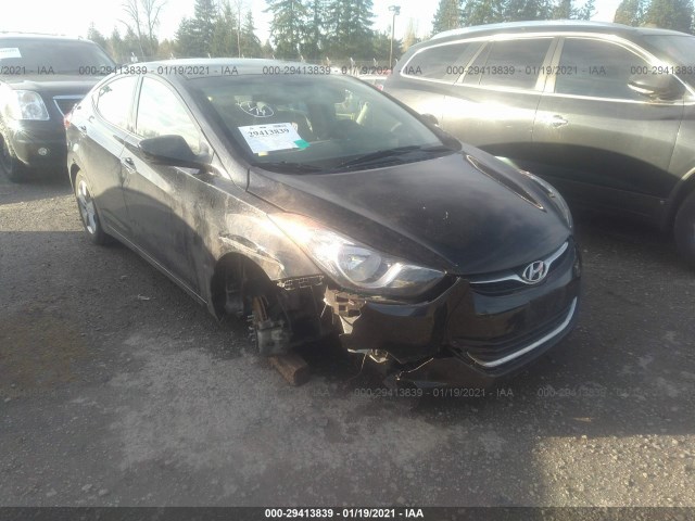 hyundai elantra 2013 kmhdh4ae7du013964