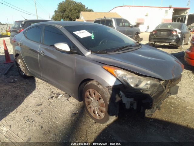 hyundai elantra 2013 kmhdh4ae7du495108