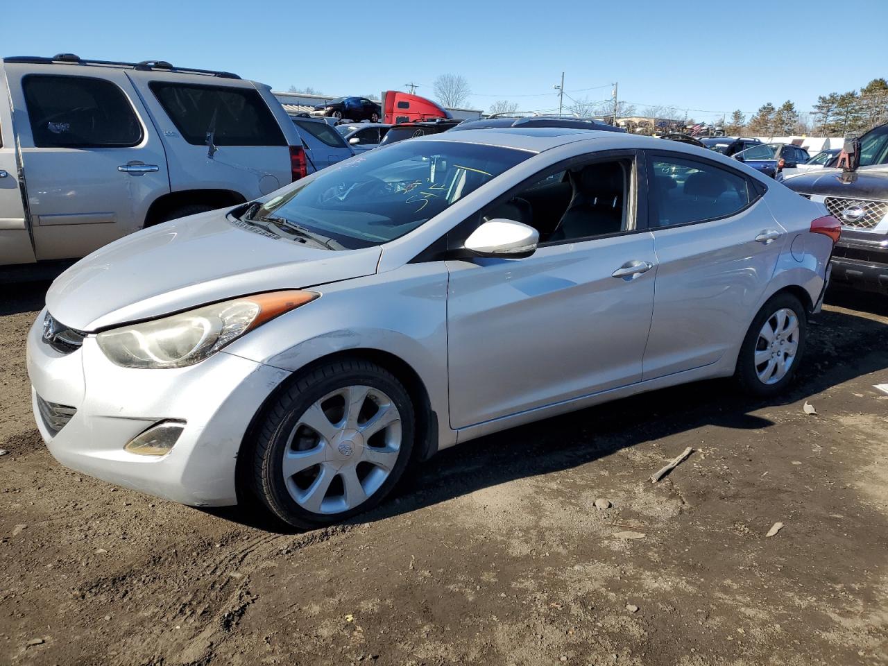 hyundai elantra 2013 kmhdh4ae7du565187