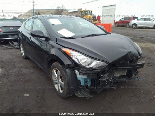 hyundai elantra 2013 kmhdh4ae7du575041