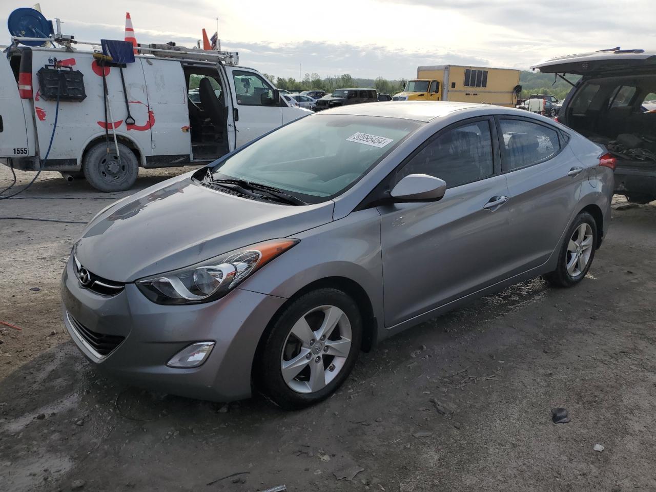 hyundai elantra 2013 kmhdh4ae7du683708