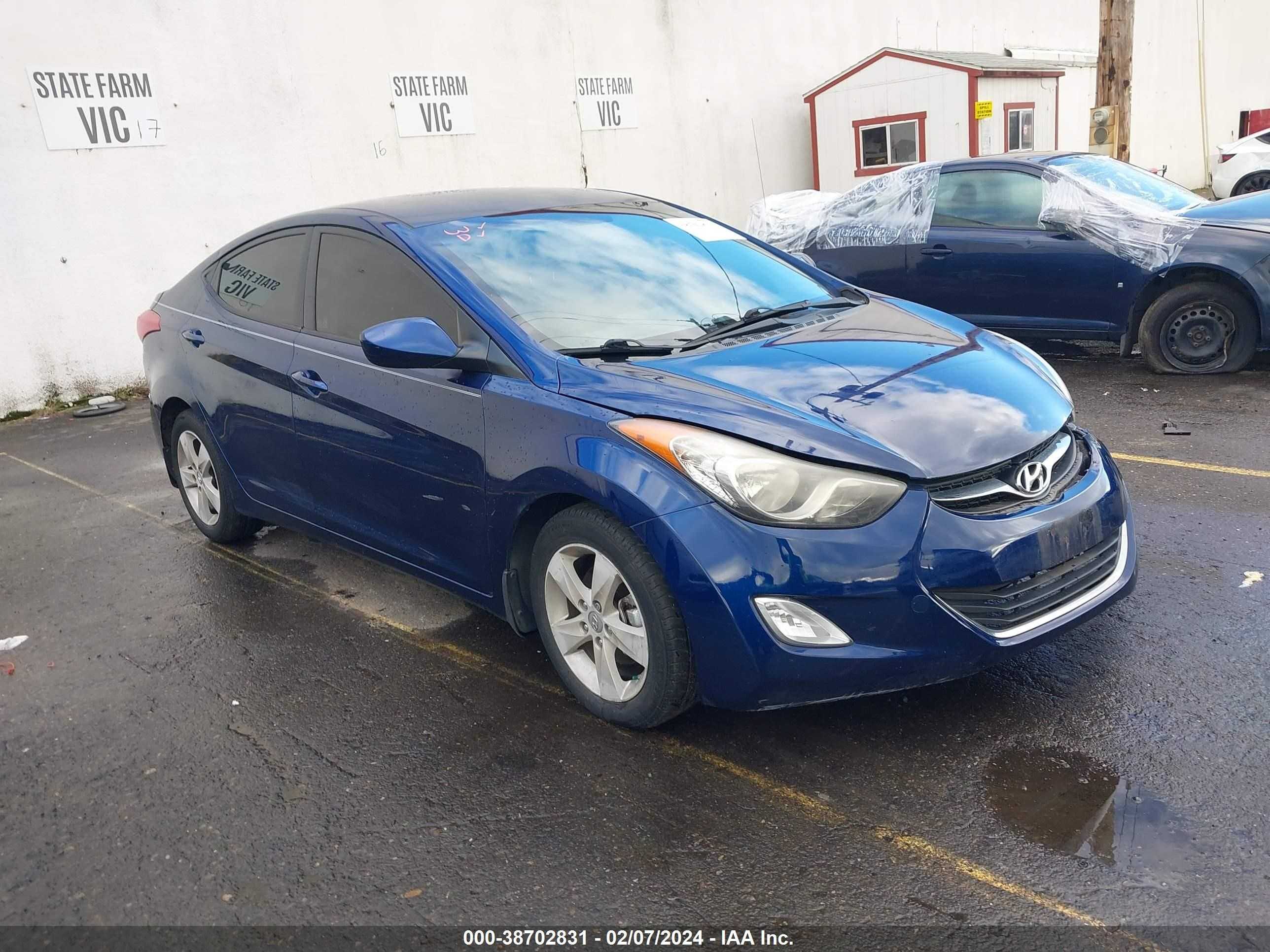 hyundai elantra 2013 kmhdh4ae7du759542