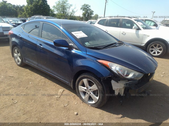 hyundai elantra 2013 kmhdh4ae7du764515