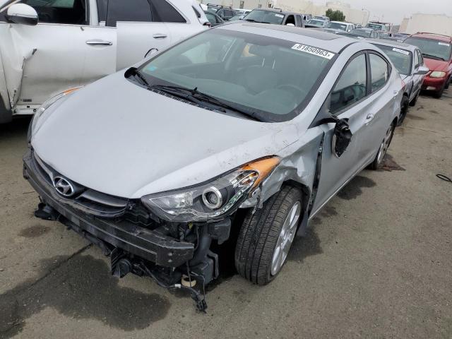 hyundai elantra 2013 kmhdh4ae7du966996