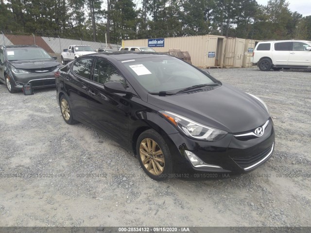 hyundai elantra 2014 kmhdh4ae7eu062342