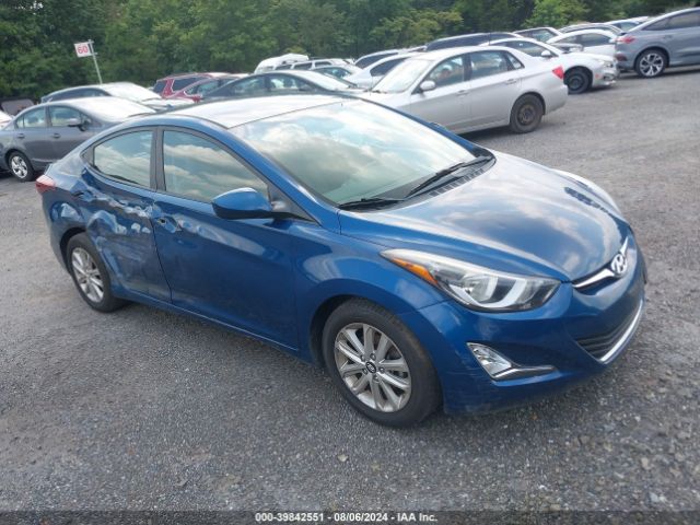 hyundai elantra 2015 kmhdh4ae7fu223354