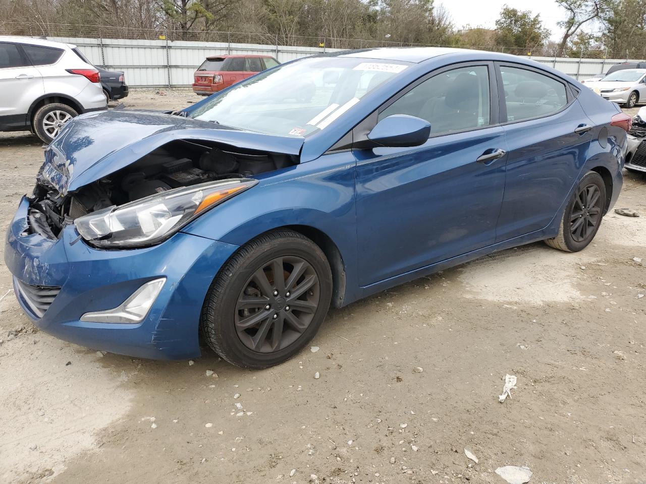 hyundai elantra 2015 kmhdh4ae7fu248299