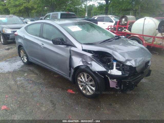 hyundai elantra 2016 kmhdh4ae7gu489572