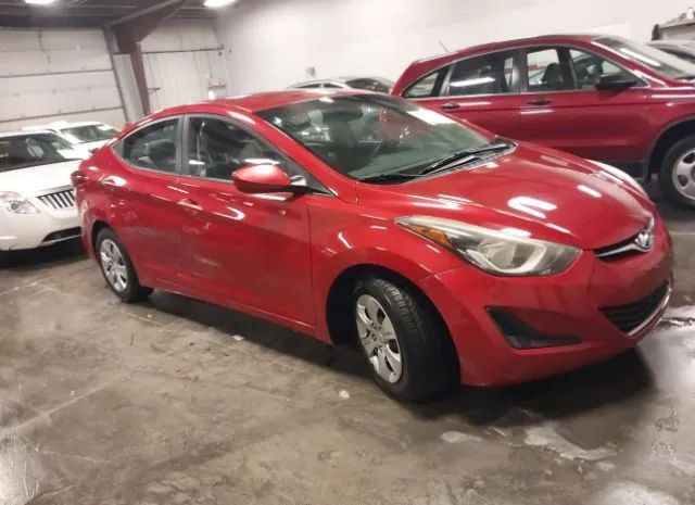 hyundai elantra 2016 kmhdh4ae7gu514728