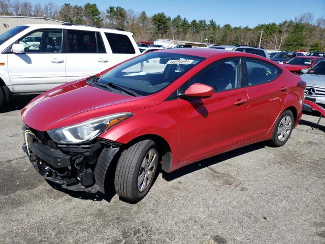 hyundai elantra 2016 kmhdh4ae7gu515359