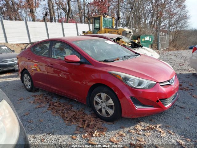 hyundai elantra 2016 kmhdh4ae7gu543436