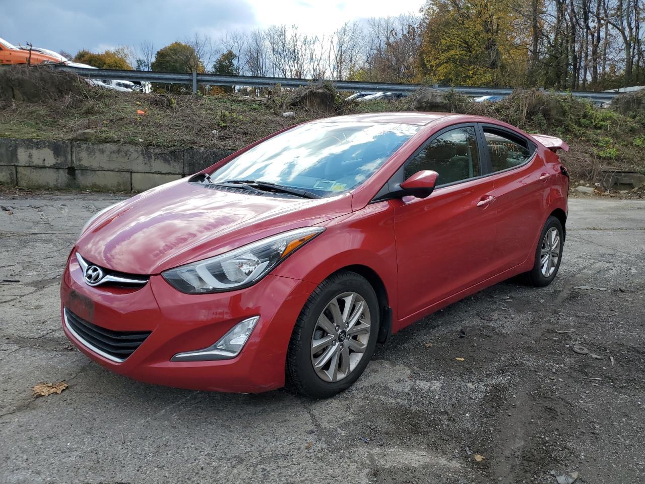 hyundai elantra 2016 kmhdh4ae7gu545090