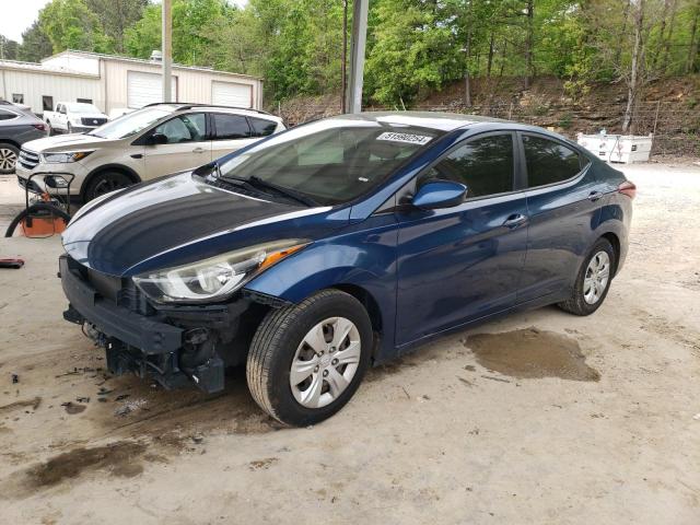 hyundai elantra 2016 kmhdh4ae7gu587145