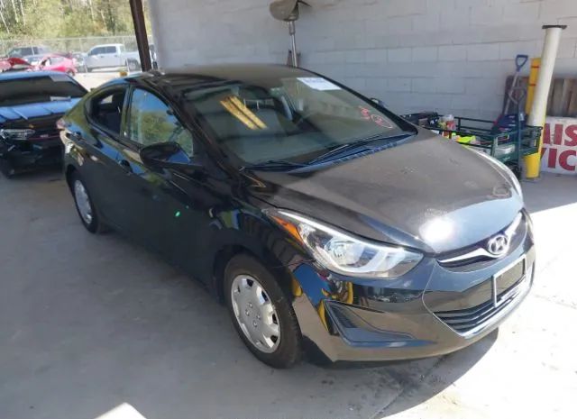 hyundai elantra 2016 kmhdh4ae7gu636831