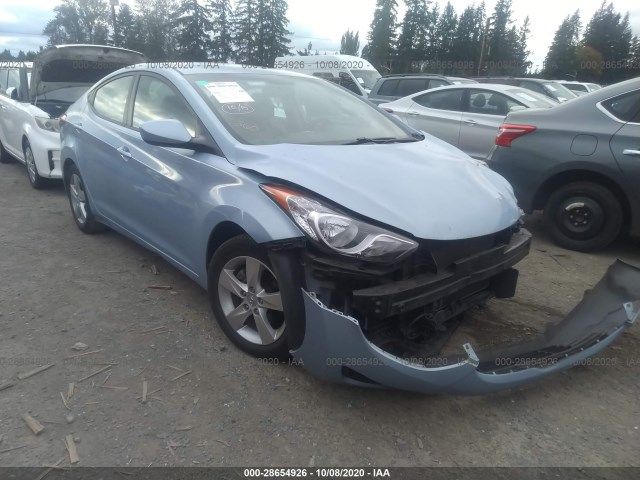 hyundai elantra 2011 kmhdh4ae8bu087858