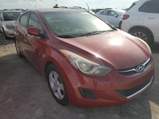 hyundai elantra gl 2011 kmhdh4ae8bu094373