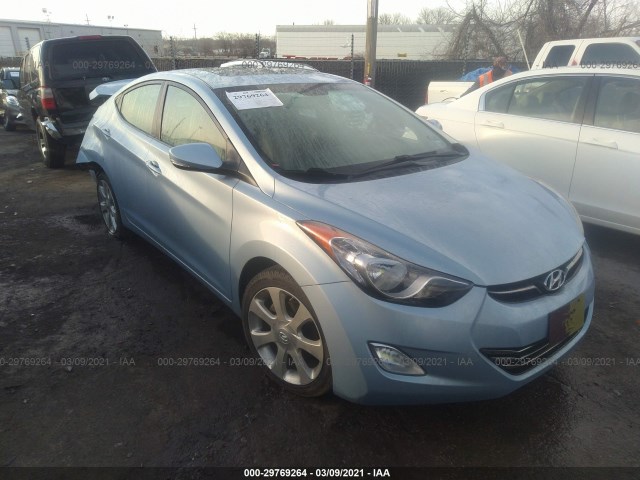 hyundai elantra 2011 kmhdh4ae8bu124570