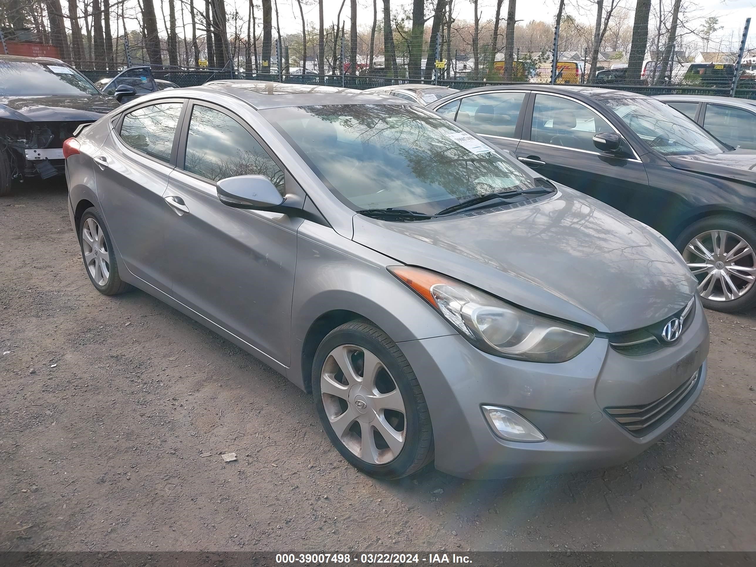 hyundai elantra 2011 kmhdh4ae8bu136945