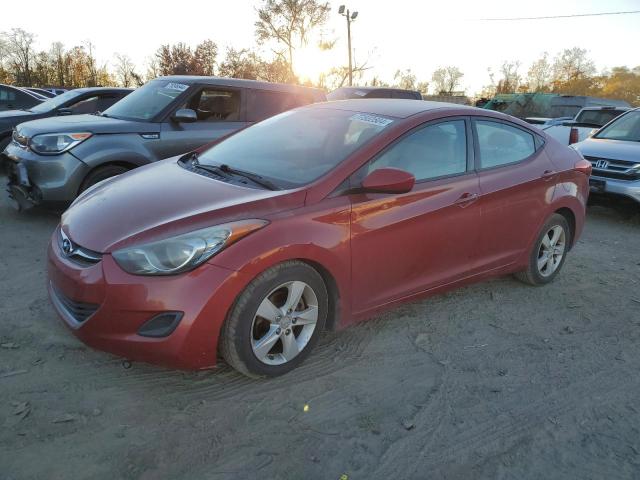 hyundai elantra gl 2011 kmhdh4ae8bu166592