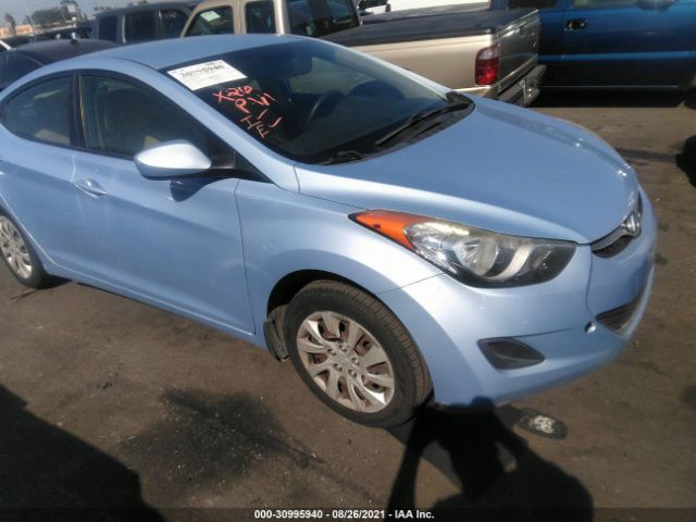 hyundai elantra 2013 kmhdh4ae8du523997