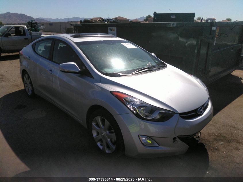 hyundai elantra 2013 kmhdh4ae8du565375