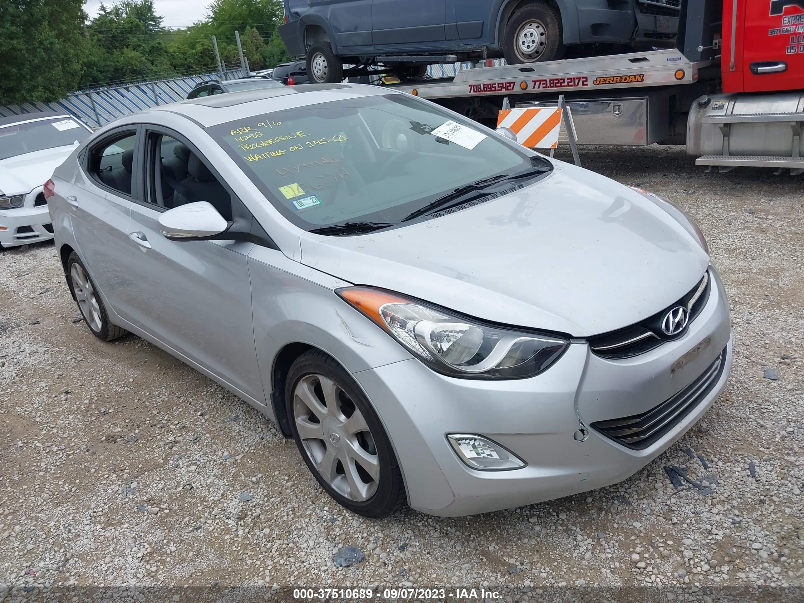 hyundai elantra 2013 kmhdh4ae8du629835