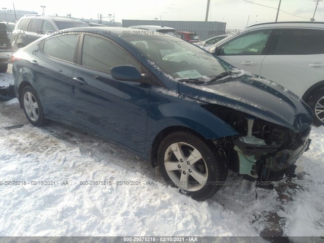 hyundai elantra 2013 kmhdh4ae8du990594