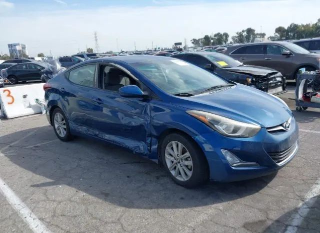 hyundai elantra 2015 kmhdh4ae8fu354969