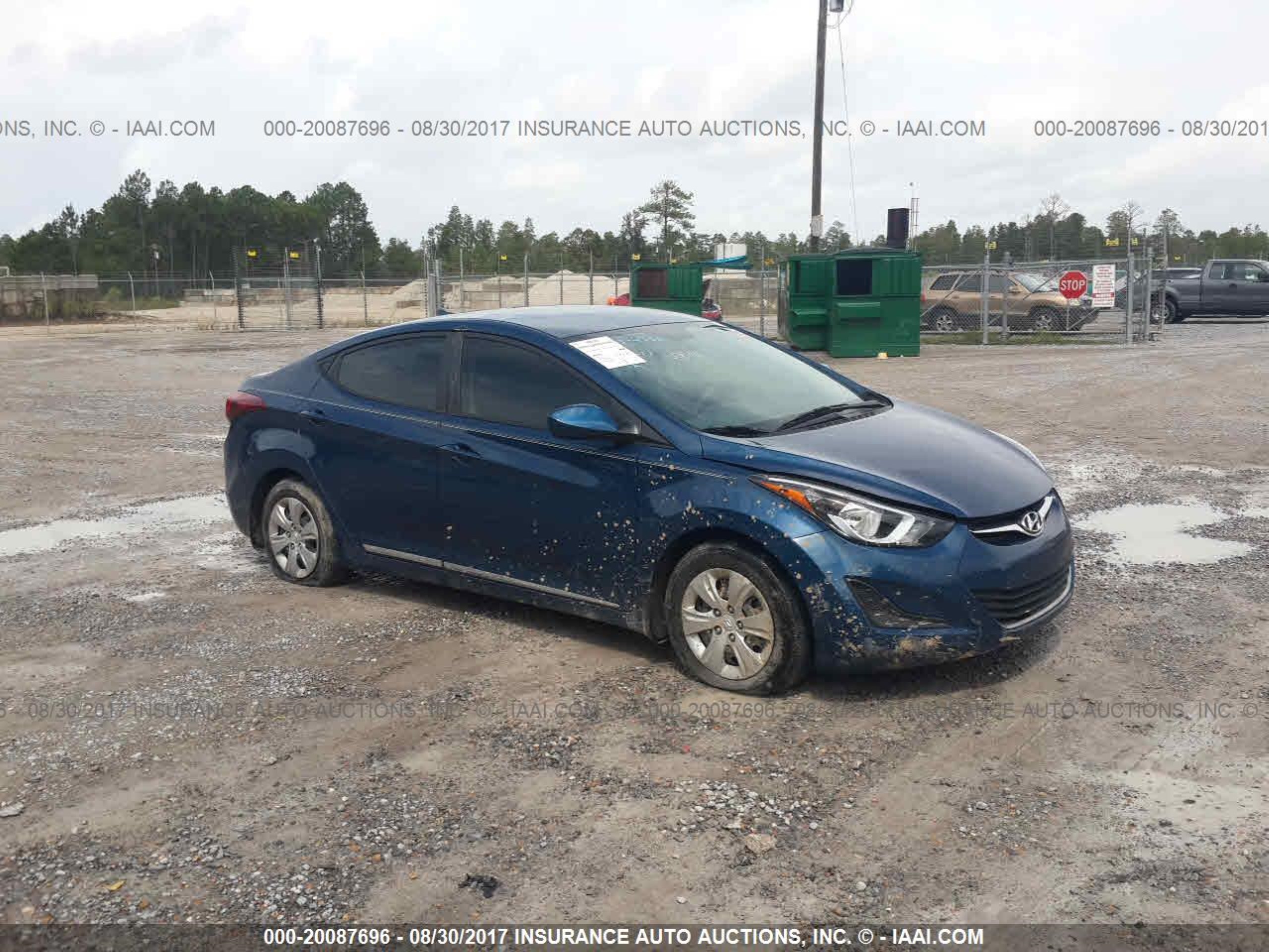 hyundai elantra 2016 kmhdh4ae8gu542201