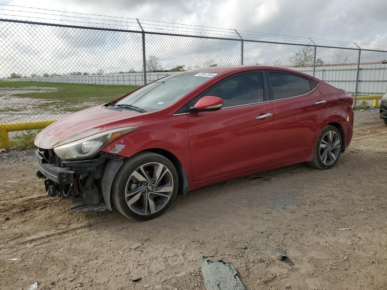 hyundai elantra 2016 kmhdh4ae8gu572511