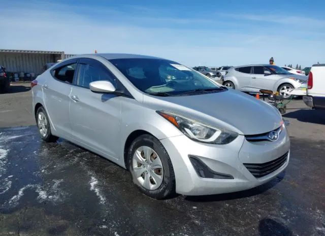 hyundai elantra 2016 kmhdh4ae8gu581838