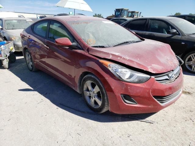 hyundai elantra gl 2011 kmhdh4ae9bu090980