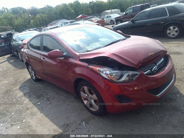 hyundai elantra 2011 kmhdh4ae9bu100018