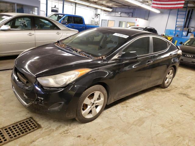 hyundai elantra gl 2011 kmhdh4ae9bu116607