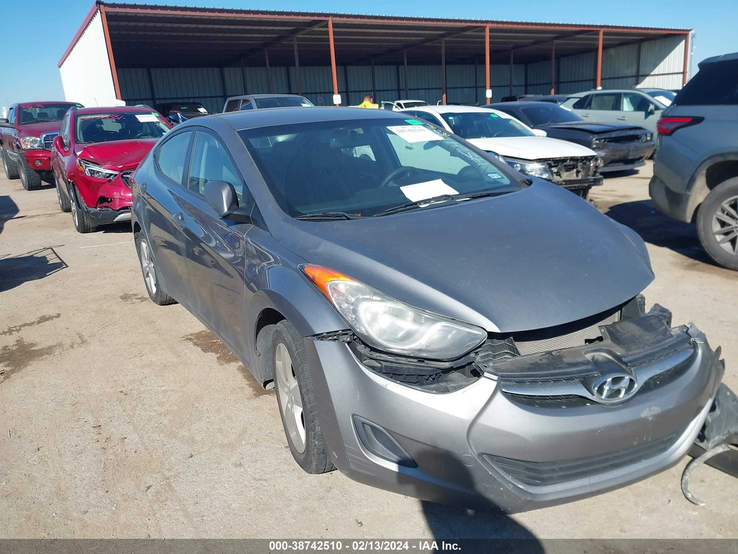 hyundai elantra 2011 kmhdh4ae9bu116851