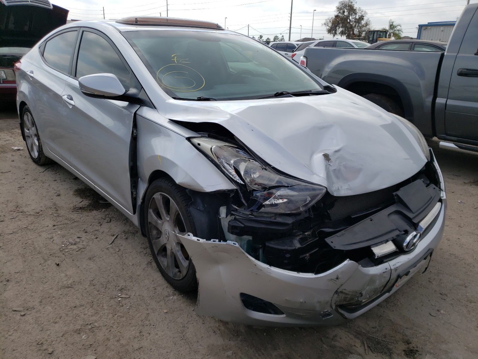 hyundai elantra 2011 kmhdh4ae9bu133066