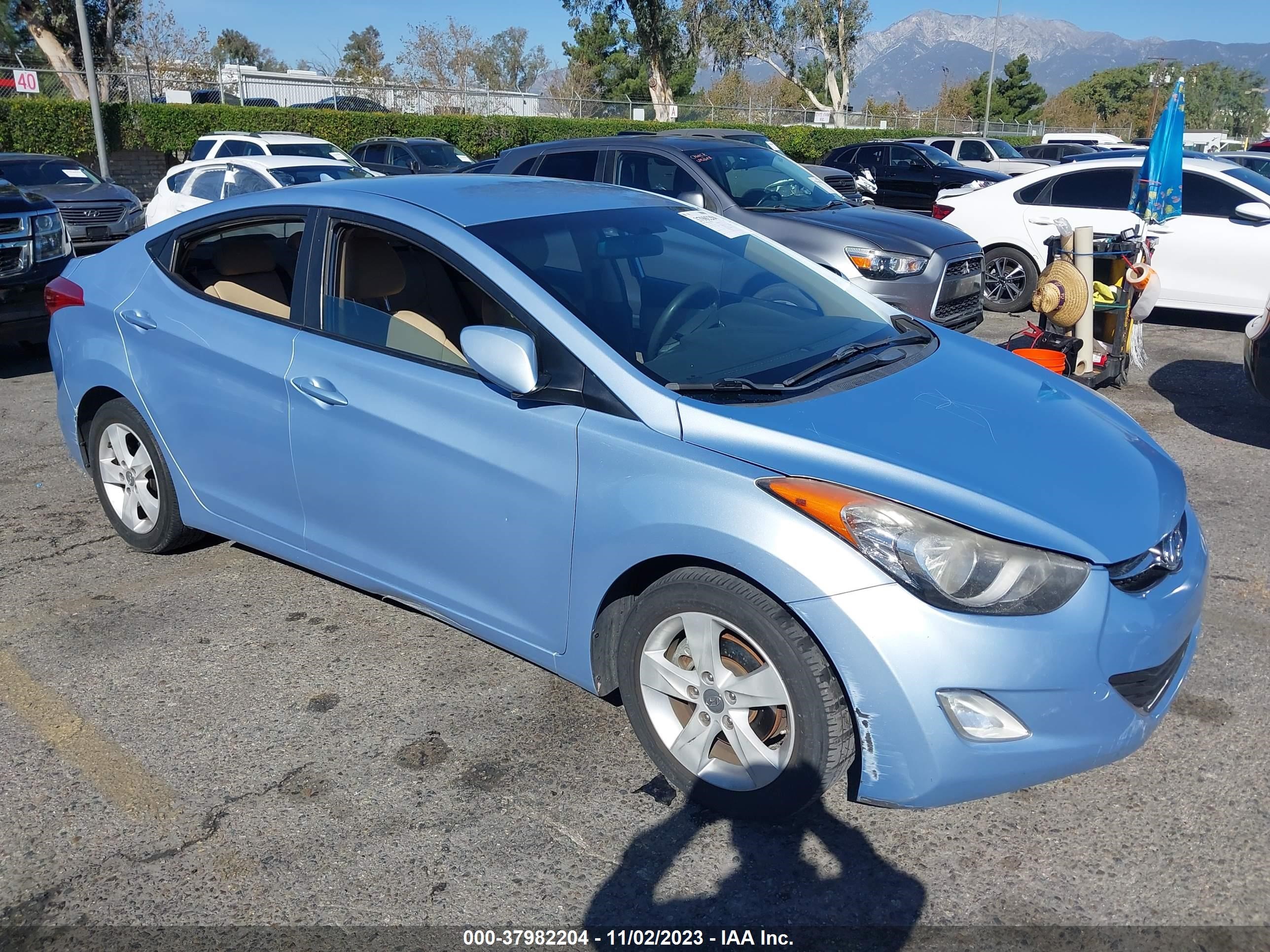 hyundai elantra 2012 kmhdh4ae9cu181006