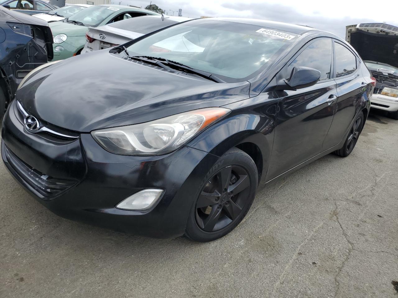 hyundai elantra 2012 kmhdh4ae9cu361795