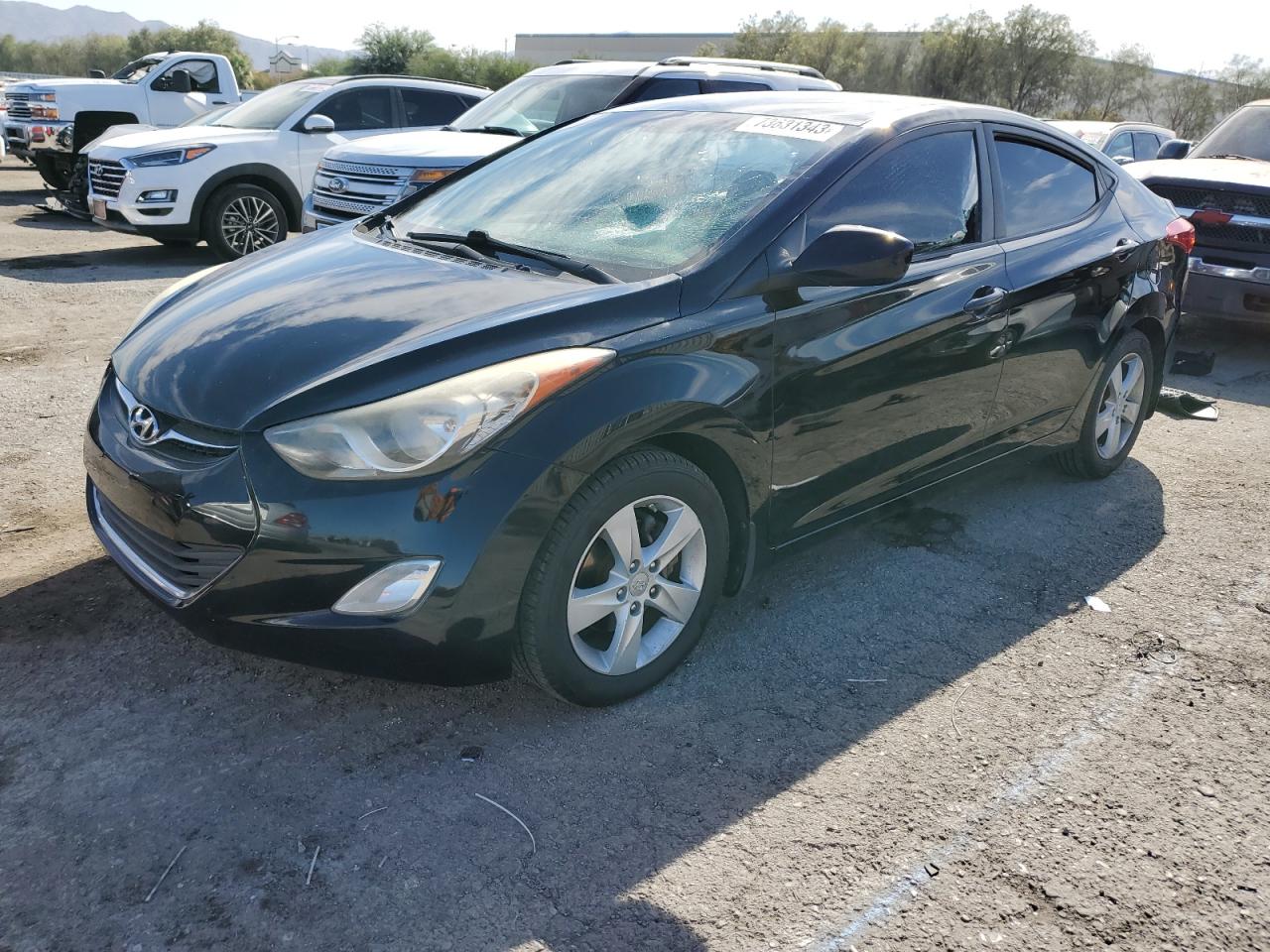 hyundai elantra 2012 kmhdh4ae9cu361876