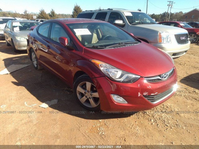 hyundai elantra 2012 kmhdh4ae9cu366513