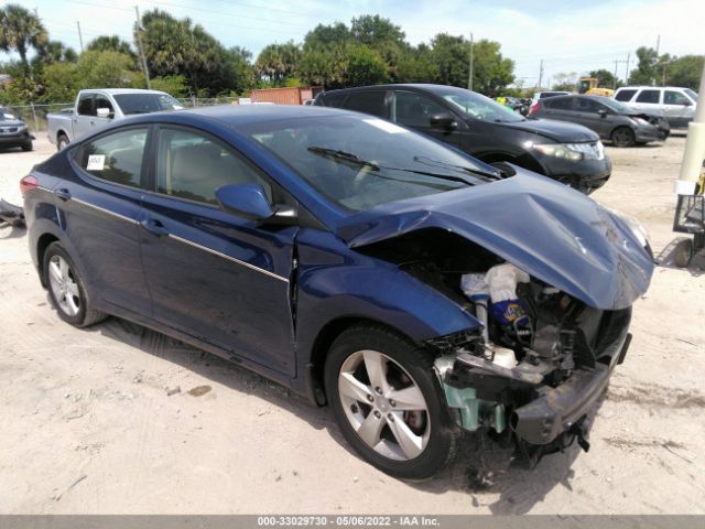 hyundai elantra 2013 kmhdh4ae9du536256