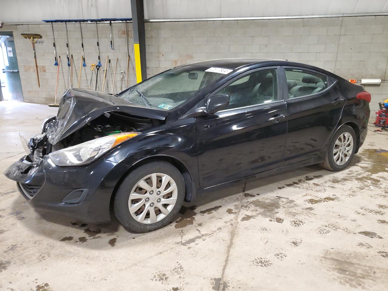 hyundai elantra 2013 kmhdh4ae9du592469