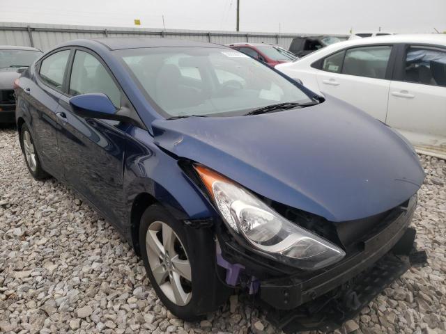 hyundai elantra 2013 kmhdh4ae9du619234