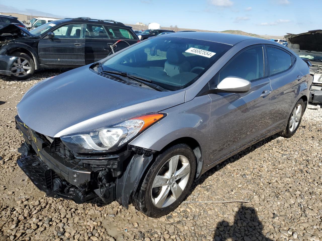 hyundai elantra 2013 kmhdh4ae9du672113