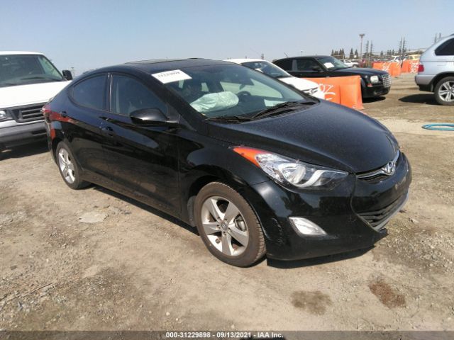 hyundai elantra 2013 kmhdh4ae9du845113